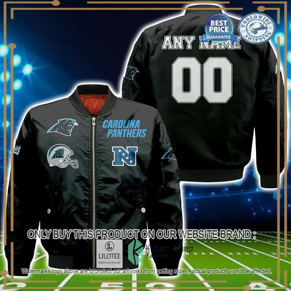 Personalized Carolina Panthers NFL Bomber Jacket - LIMITED EDITION 4