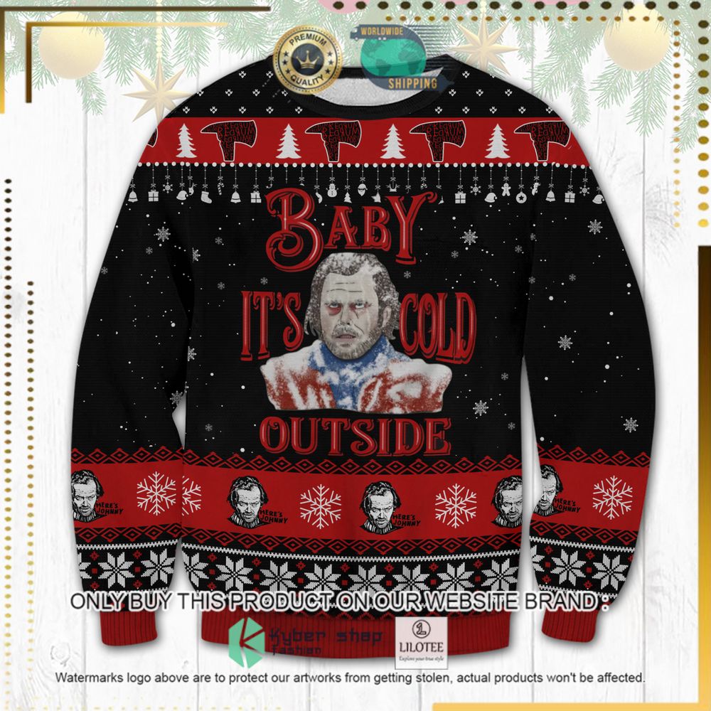baby its cold outside ugly sweater 1 15119
