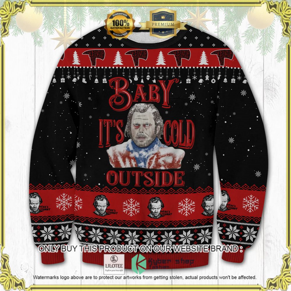 baby its cold outside ugly sweater 1 25939