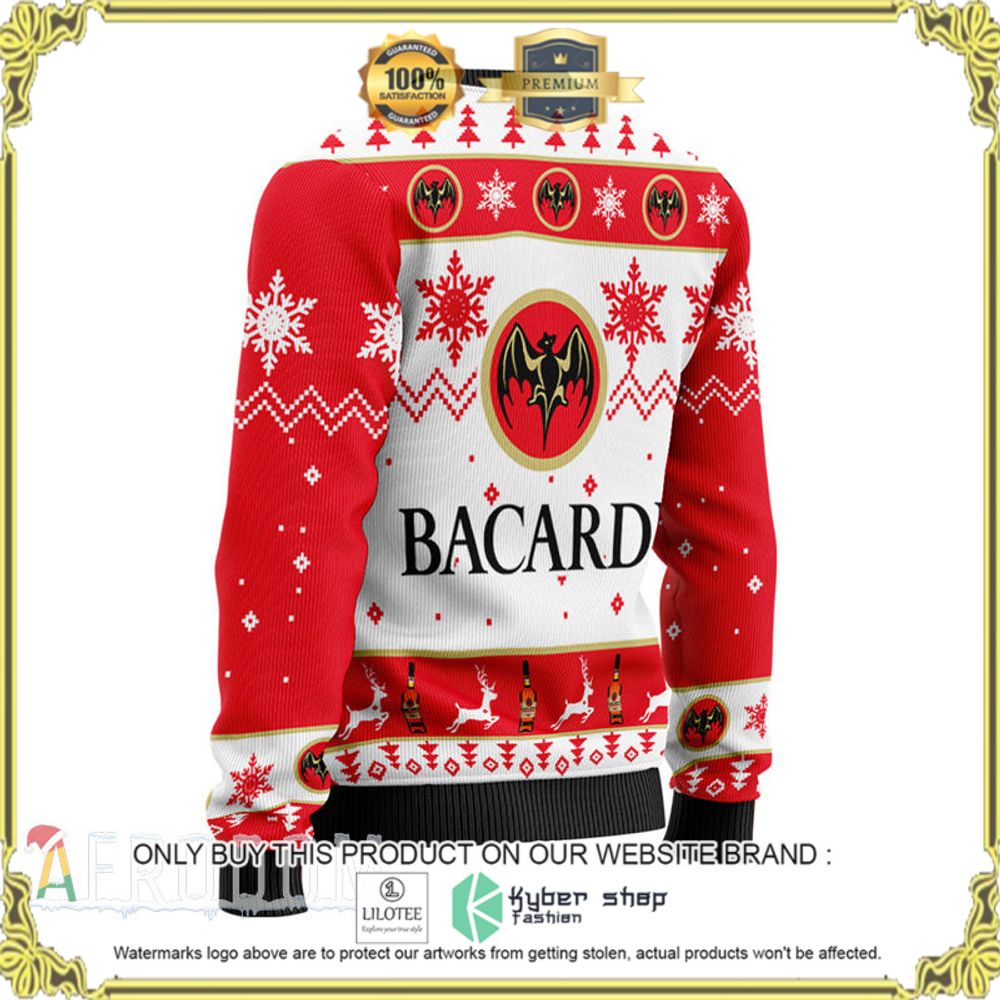 bacardi red white christmas sweater 1 83534
