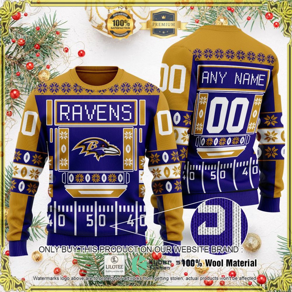 baltimore ravens nfl personalized ugly sweater 1 45221