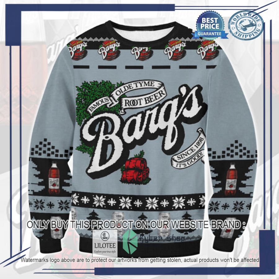 barqs root beer christmas sweater 1 80968