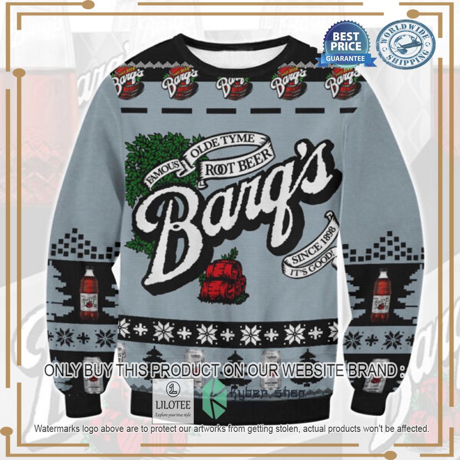 barqs root beer christmas sweater 1 84375