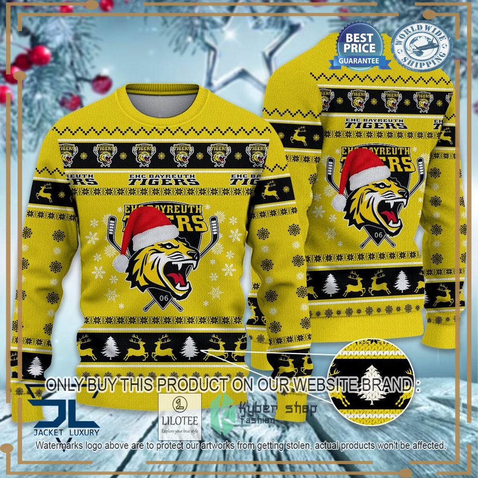 Bayreuth Tigers Pen del 1 and 2 Ugly Sweater 7