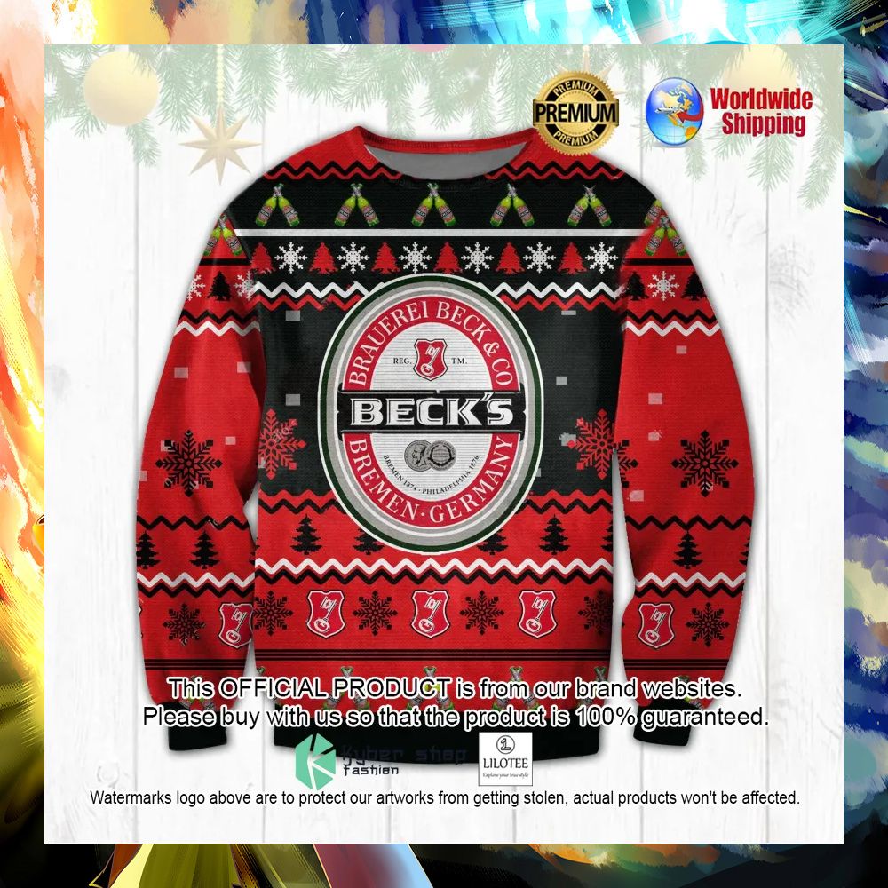 becks bremen germany christmas sweater 1 813
