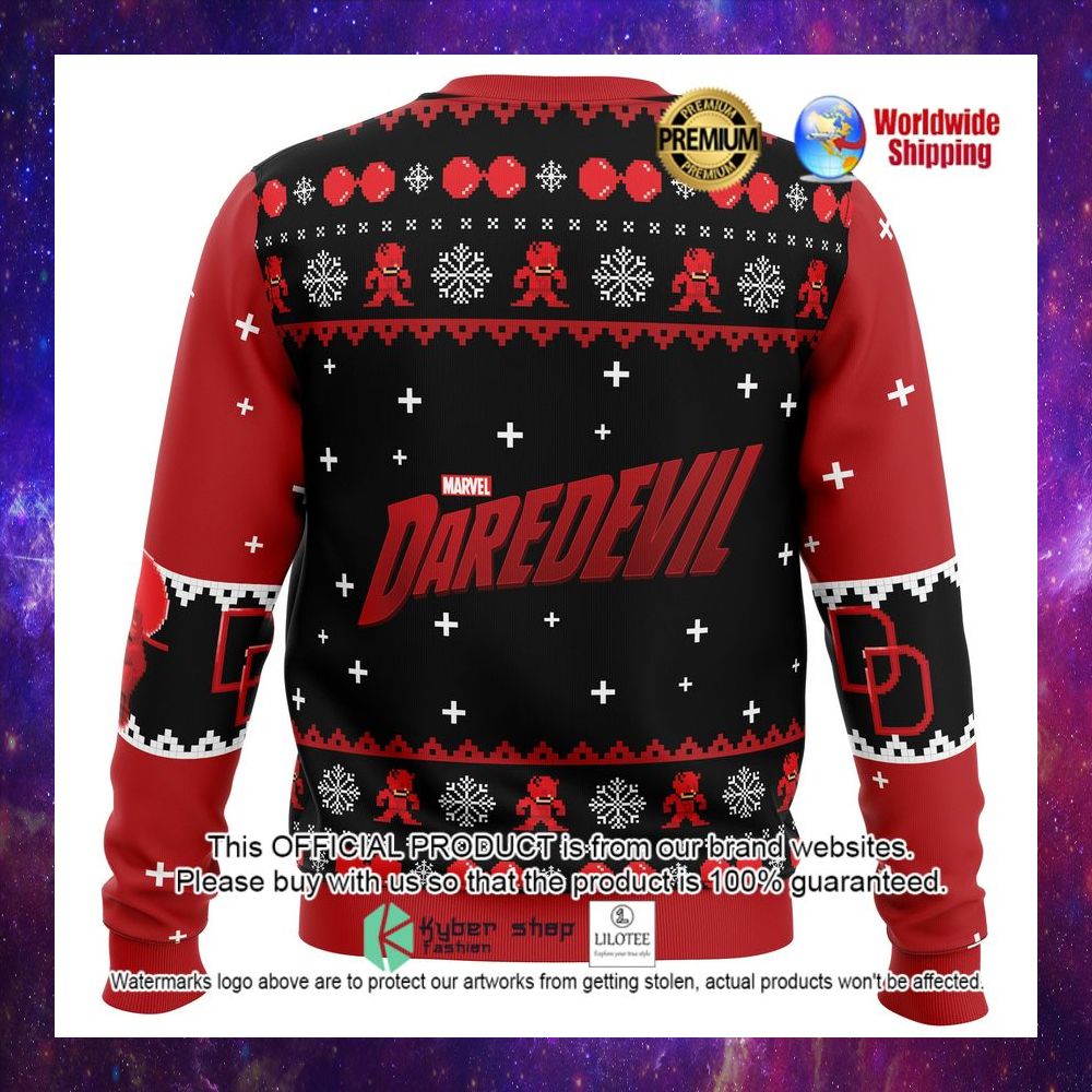 better call murdock daredevil christmas sweater 1 234