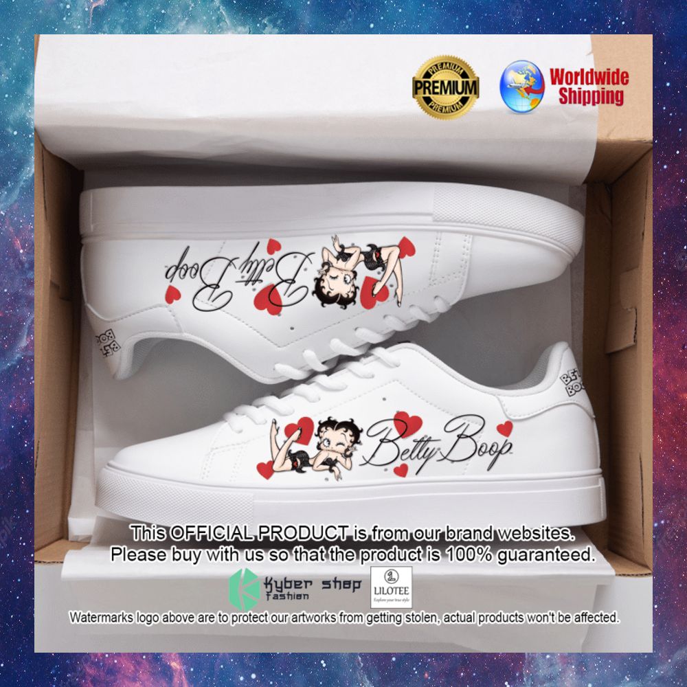 betty boop stan smith low top shoes 1 207