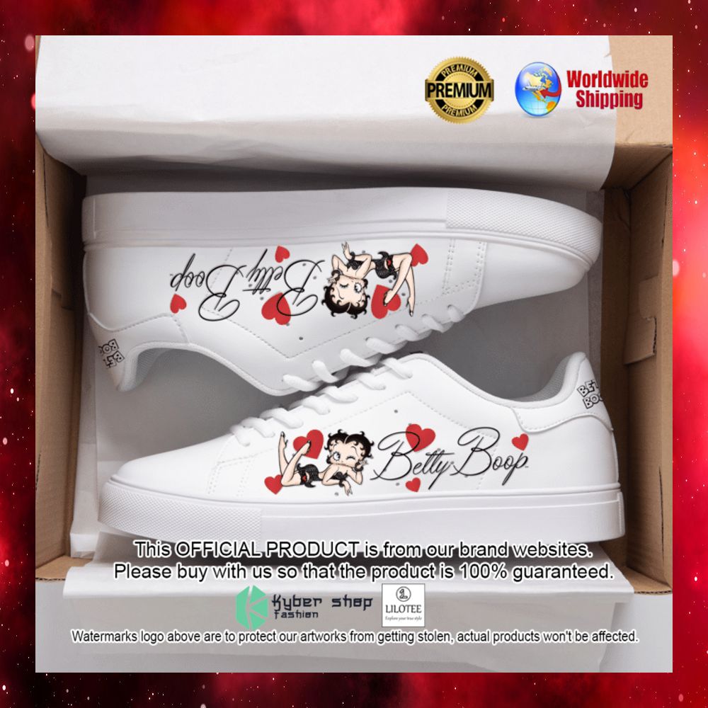 betty boop stan smith low top shoes 1 604