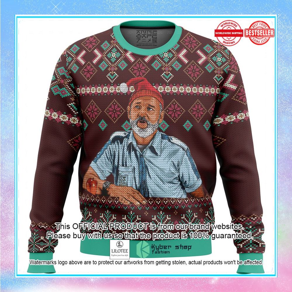 bill murray christmas sweater 1 542