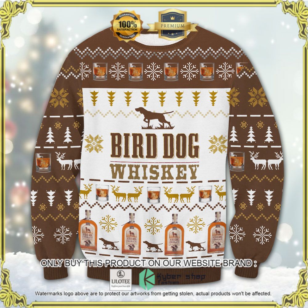 bird dog whiskey ugly sweater 1 35336