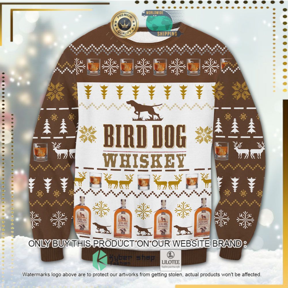 bird dog whiskey ugly sweater 1 36733
