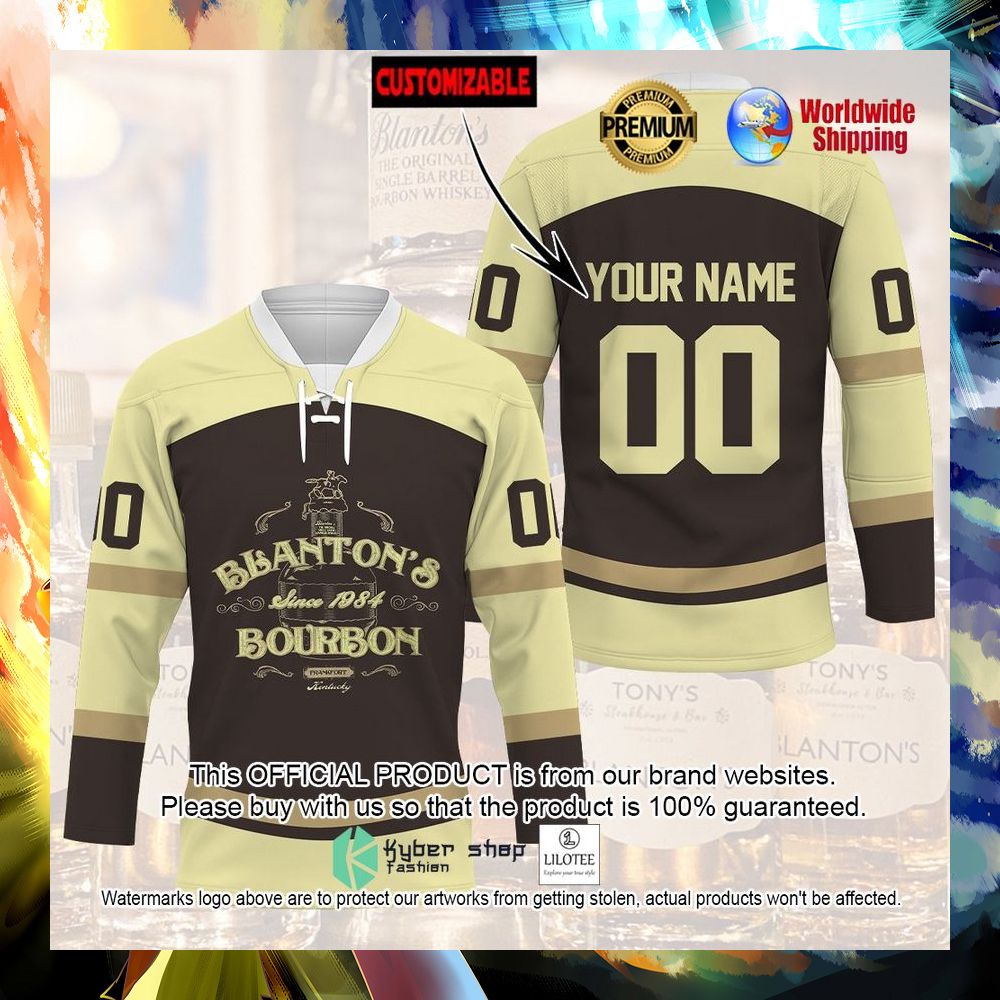 blantons since 1984 personalized hockey jersey 1 990