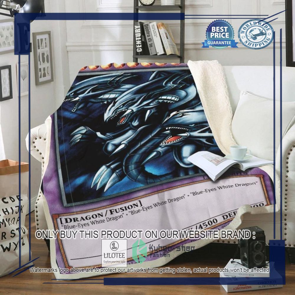 Blue Eyes Ultimate Dragon Blanket - LIMITED EDITION 6