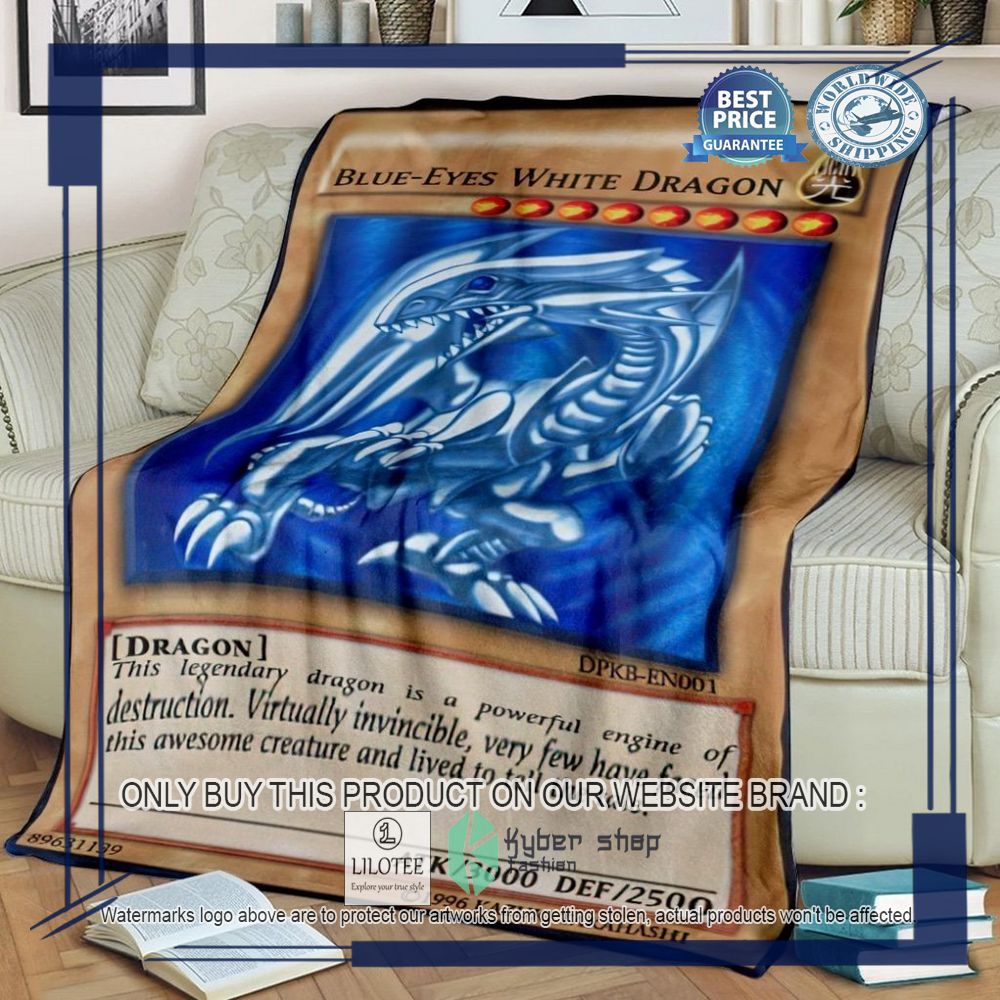 Blue Eyes White Dragon Card Blanket - LIMITED EDITION 7