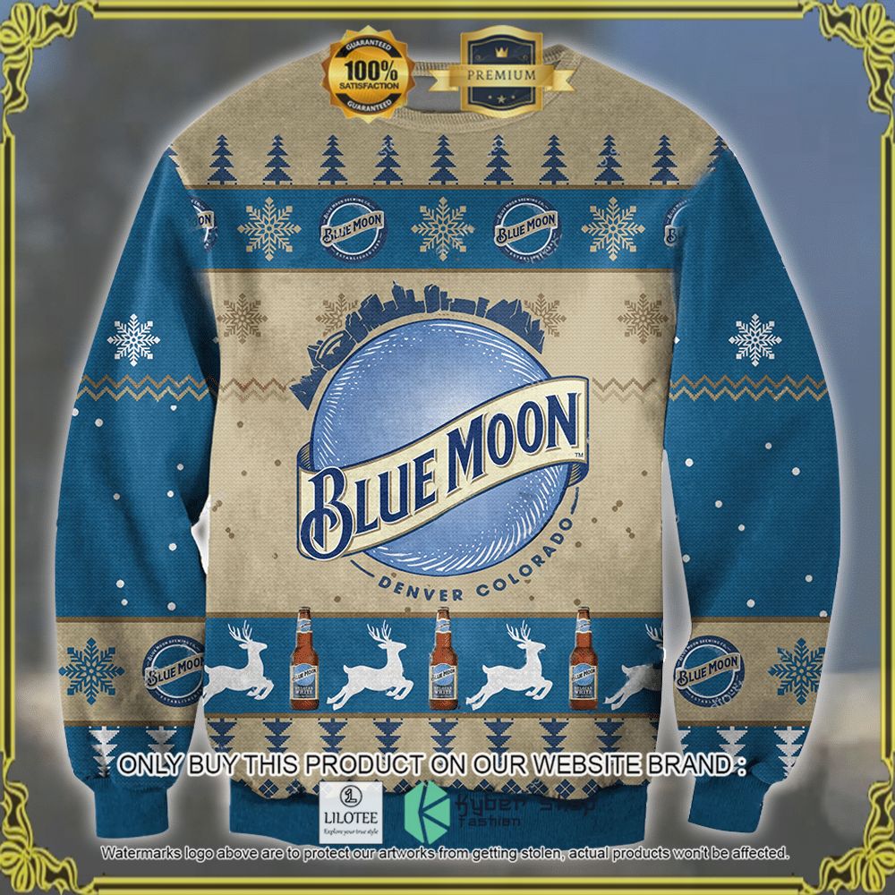 blue moon denver colorado knitted christmas sweater 1 40768