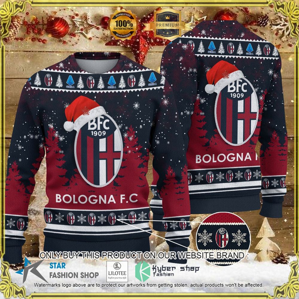 Bologna FC 1909 Christmas Sweater - LIMITED EDITION 7