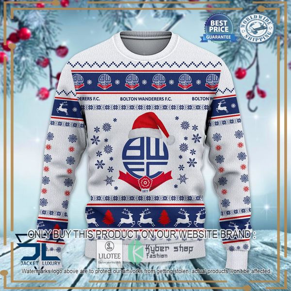 bolton wanderers white christmas sweater 2 31337