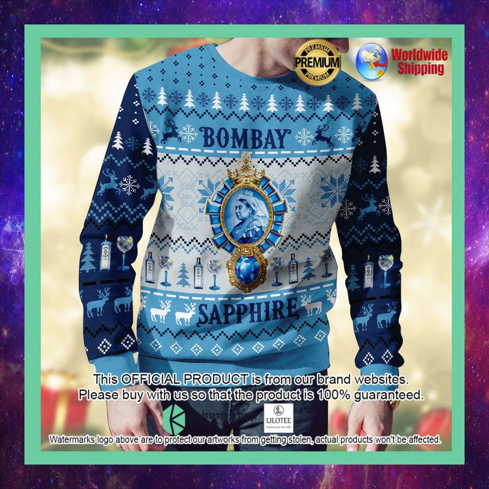 bombay saphire christmas sweater 1 144