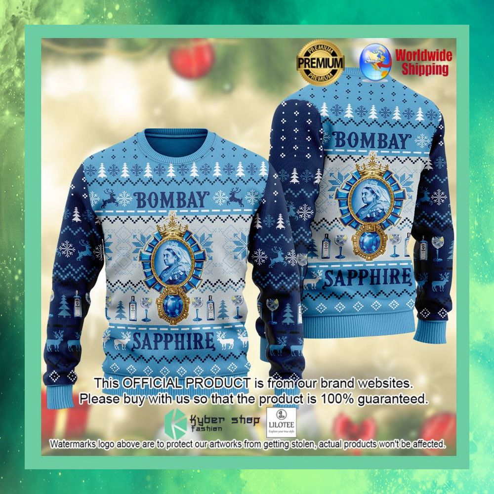 bombay saphire christmas sweater 1 365
