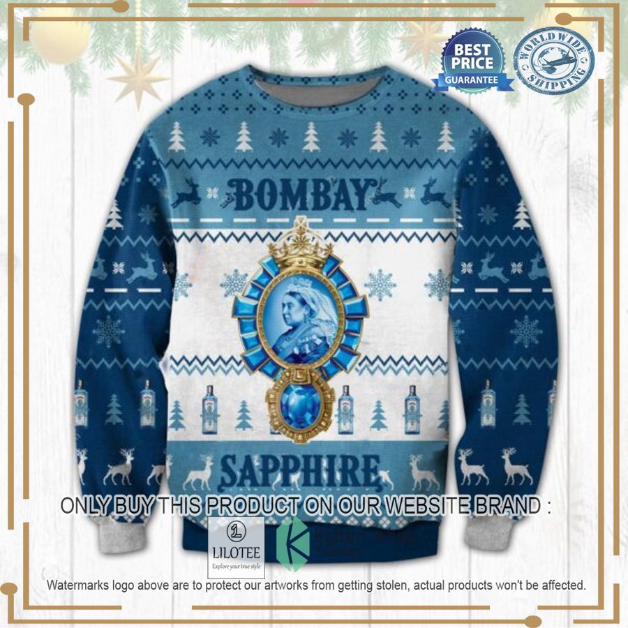 Bombay Sapphire Ugly Christmas Sweater - LIMITED EDITION 3