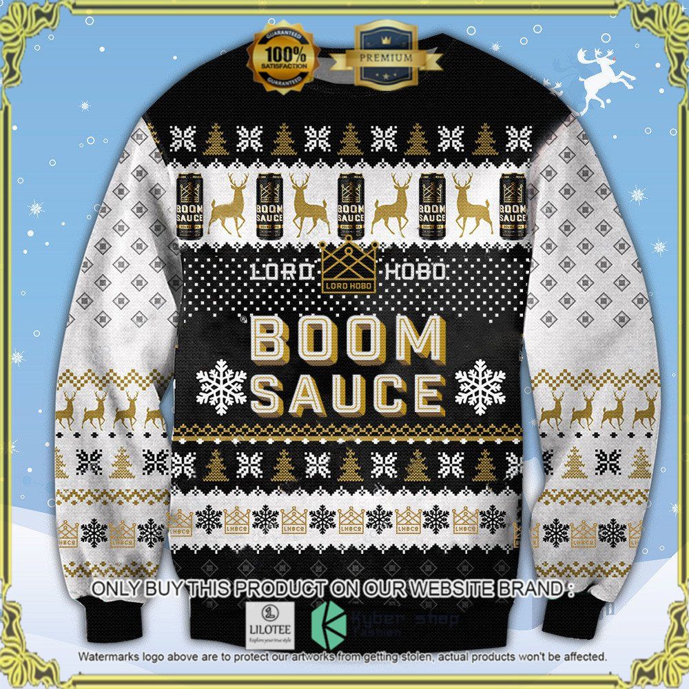 boom sauce beer ugly sweater 1 6355