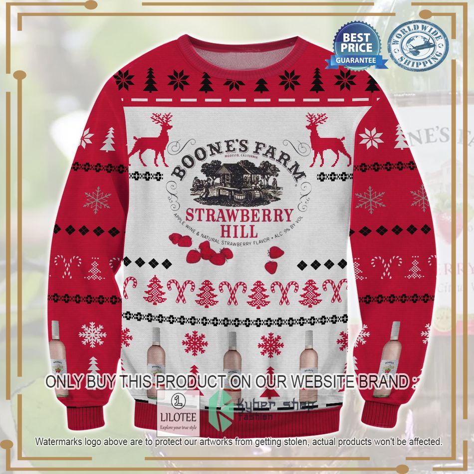 boones farm ugly christmas sweater 1 39575