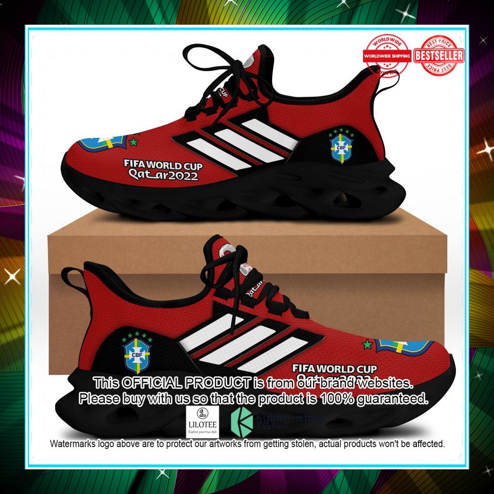 brazil national team lh wc 2022 red clunky max soul shoes 1 860