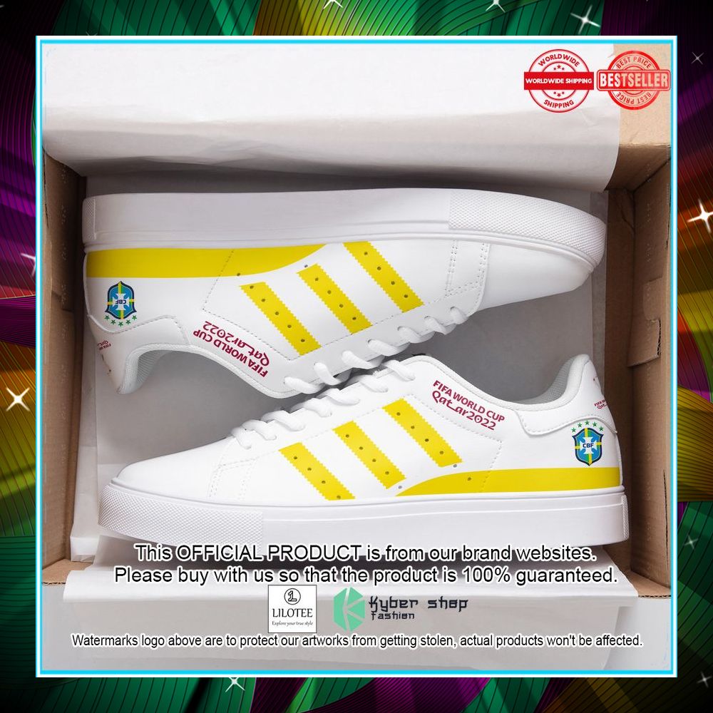 brazil national team lh white stan smith shoes 1 890