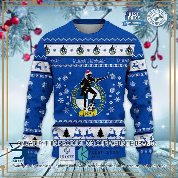 bristol rovers christmas sweater 2 80568