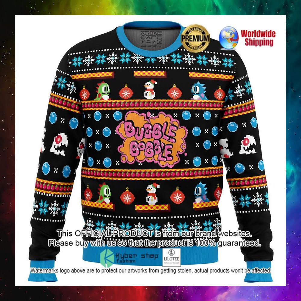 bubble bobble christmas sweater 1 563