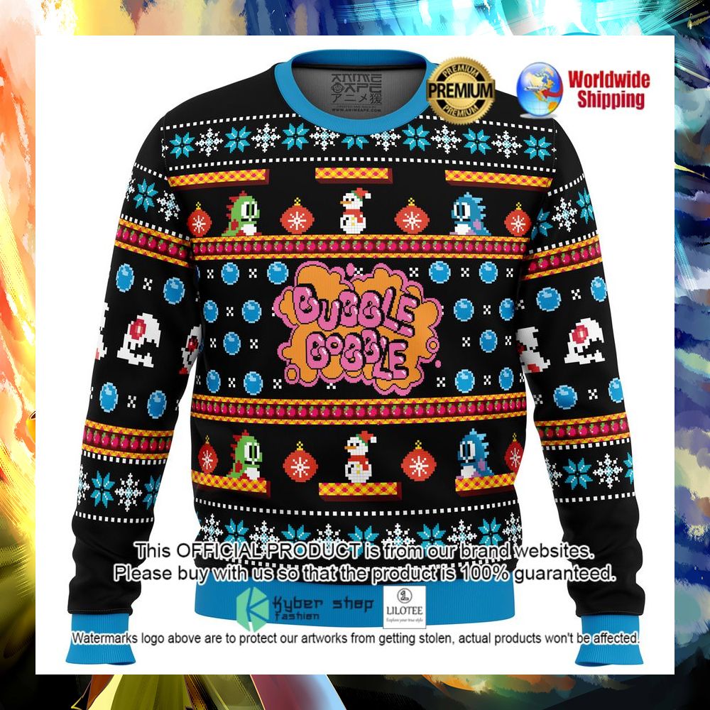 bubble bobble christmas sweater 1 807