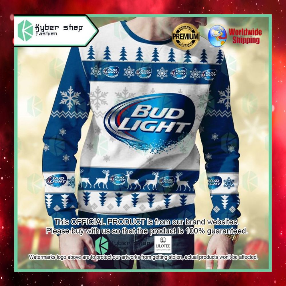 bud light ugly sweater 1 982