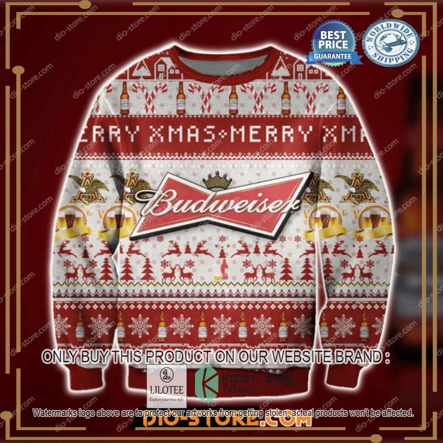 Budweiser Ugly Christmas Sweater - LIMITED EDITION 3