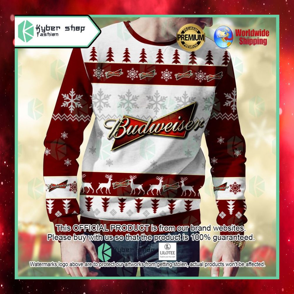 budweiser ugly sweater 1 665