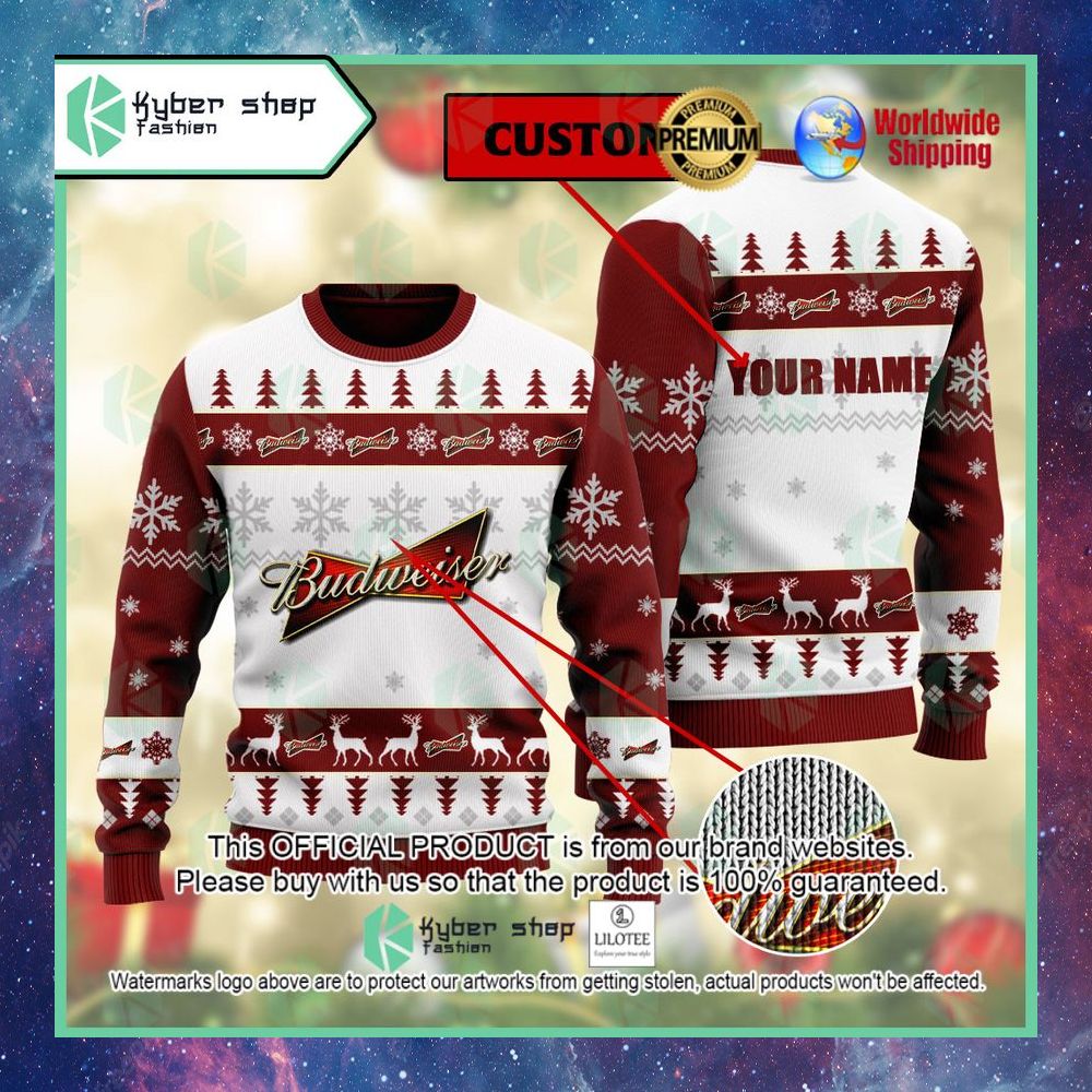 budweiser ugly sweater 1 940