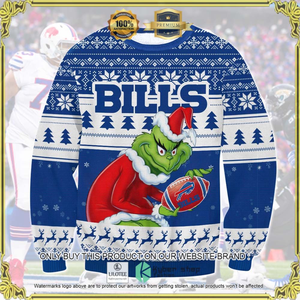 buffalo bills grinch ugly sweater 1 80682