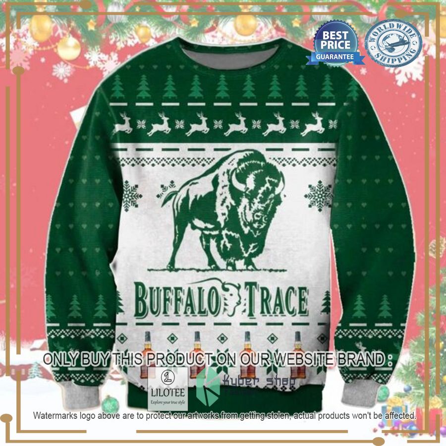 Buffalo Trace Ugly Christmas Sweater - LIMITED EDITION 5