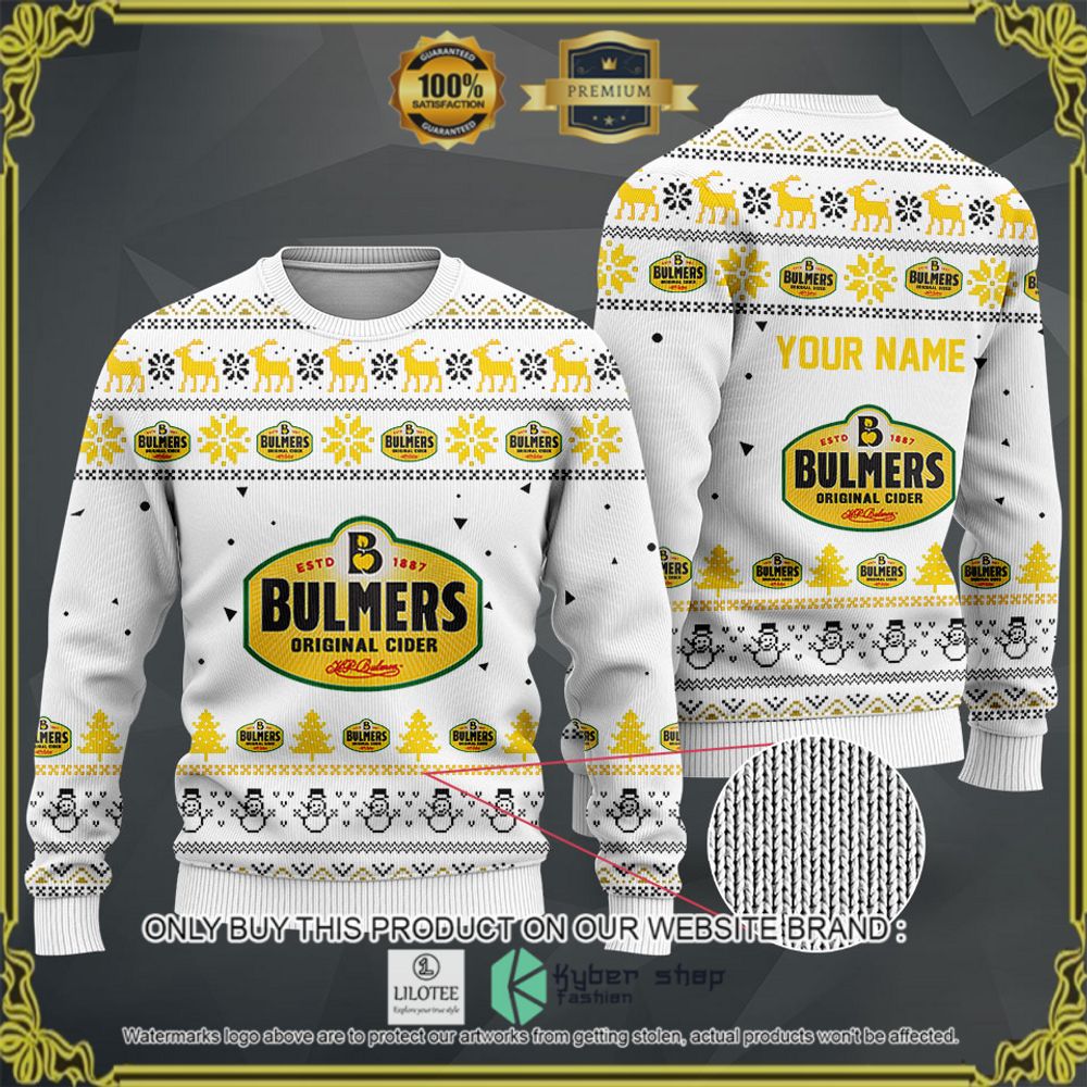 bulmers original cider your name white christmas sweater hoodie sweater 1 14284
