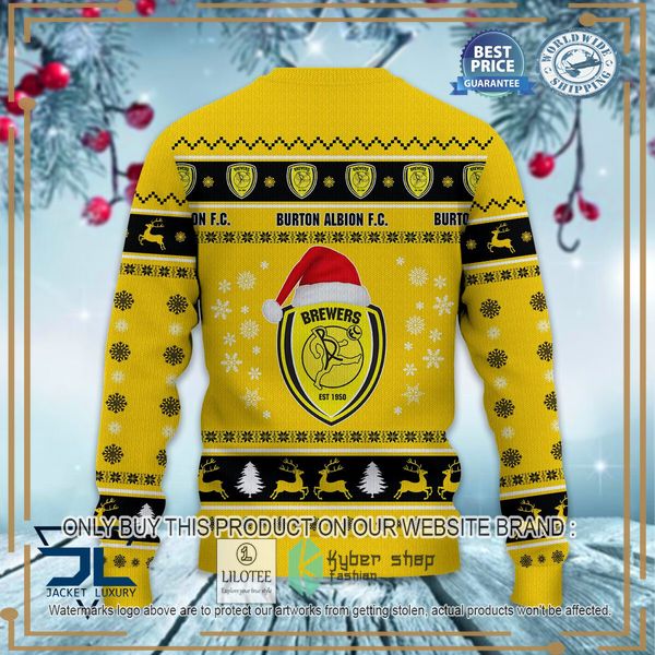 burton albion f c christmas sweater 3 1006
