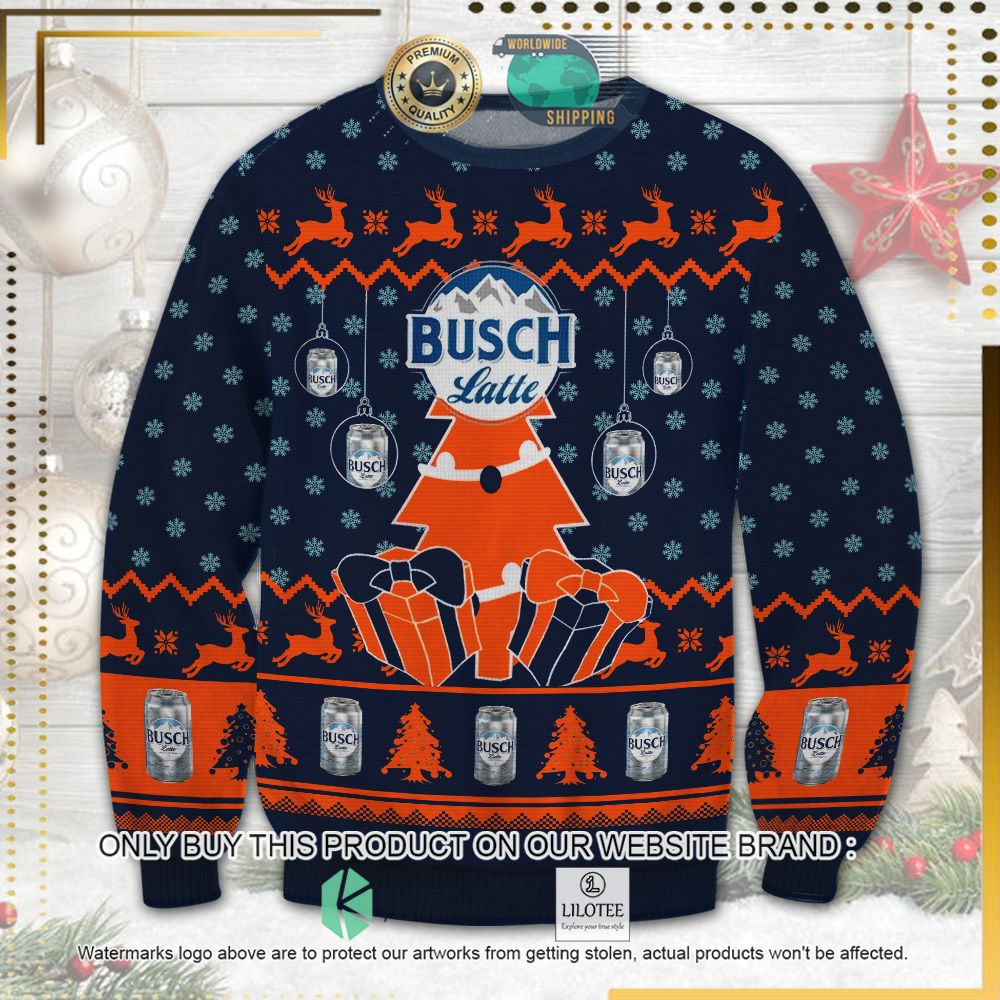 busch latte christmas knitted christmas sweater 1 59145