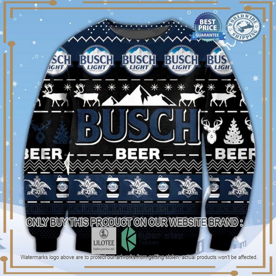 Bush Beer Ugly Christmas Sweater - LIMITED EDITION 3