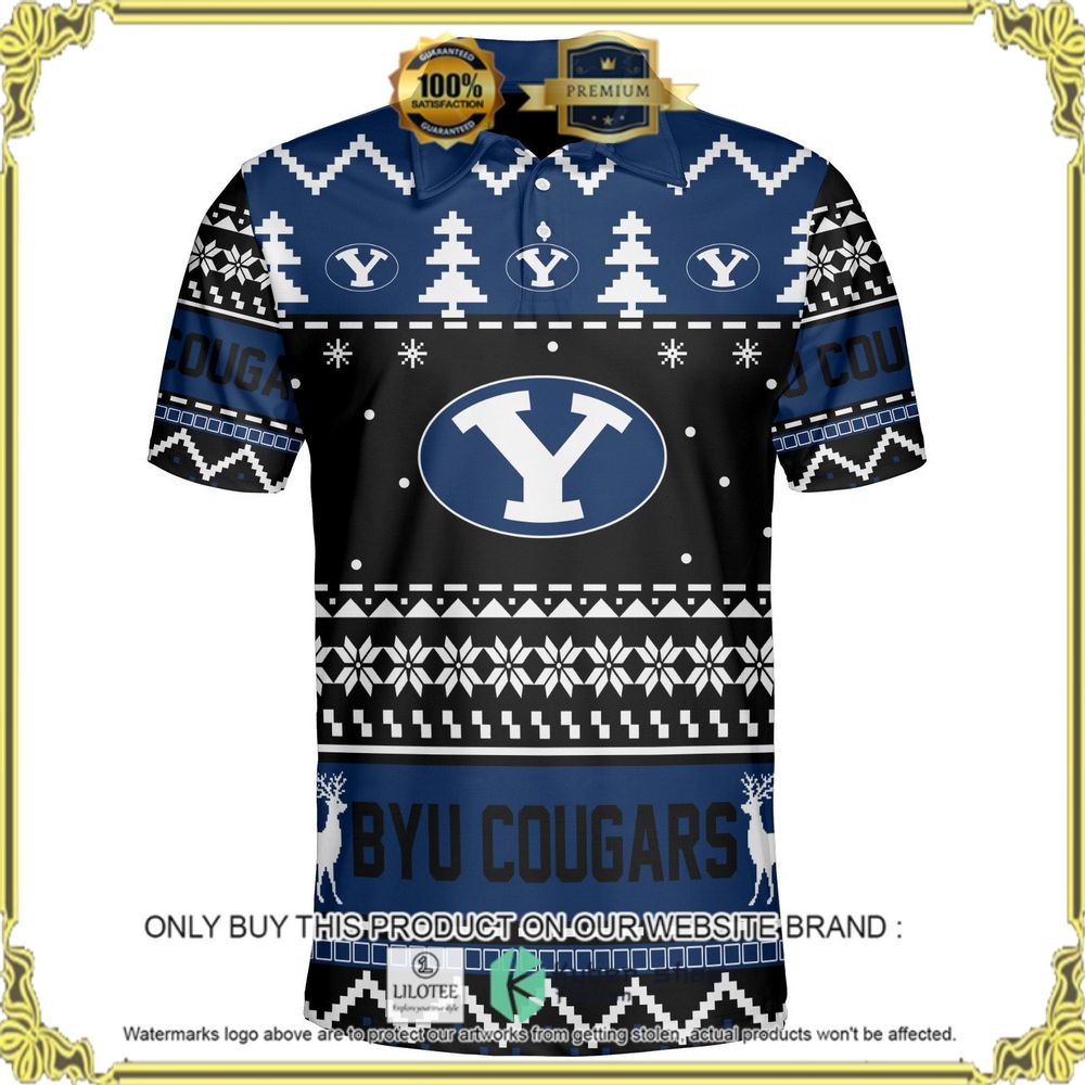 byu cougars personalized sweater polo 1 11776