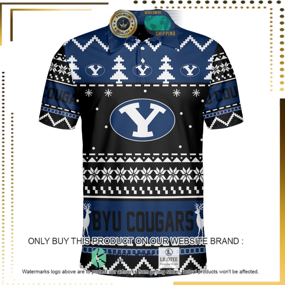 byu cougars personalized sweater polo 1 72211