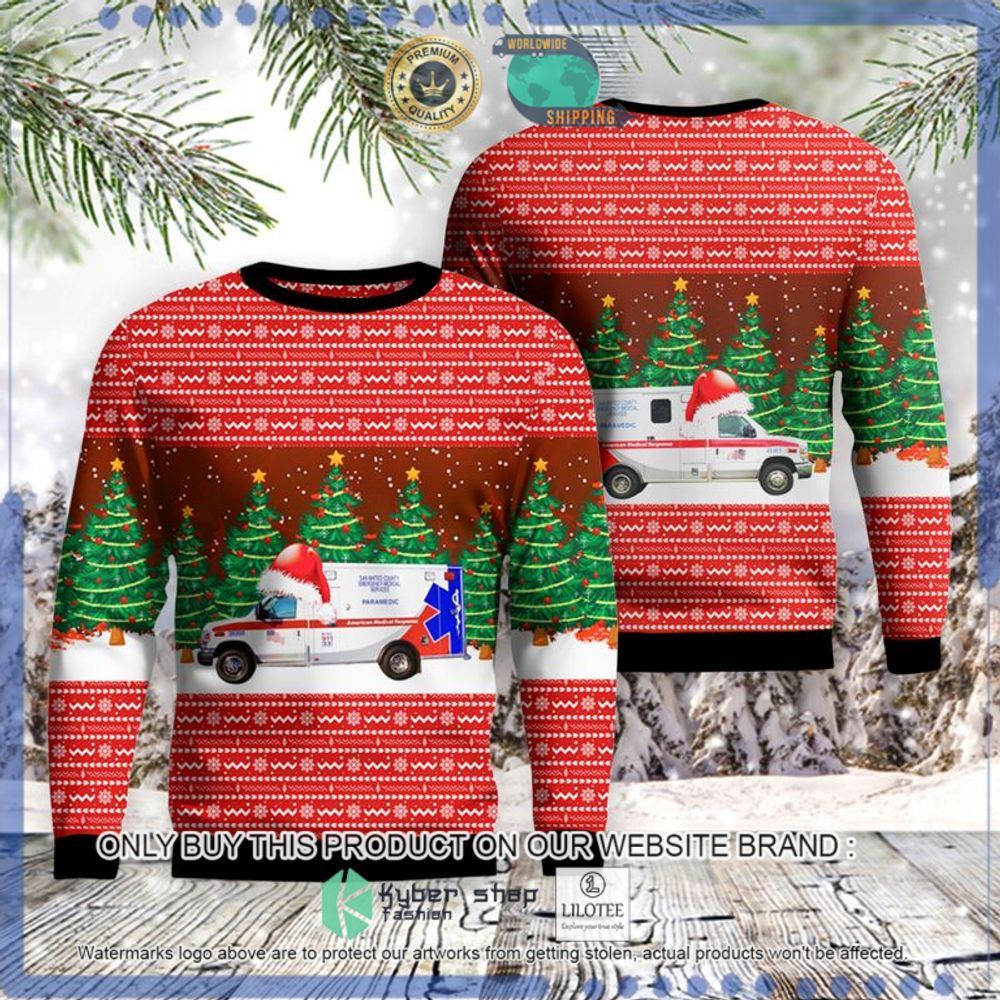california amr san mateo county esm christmas sweater 1 96720