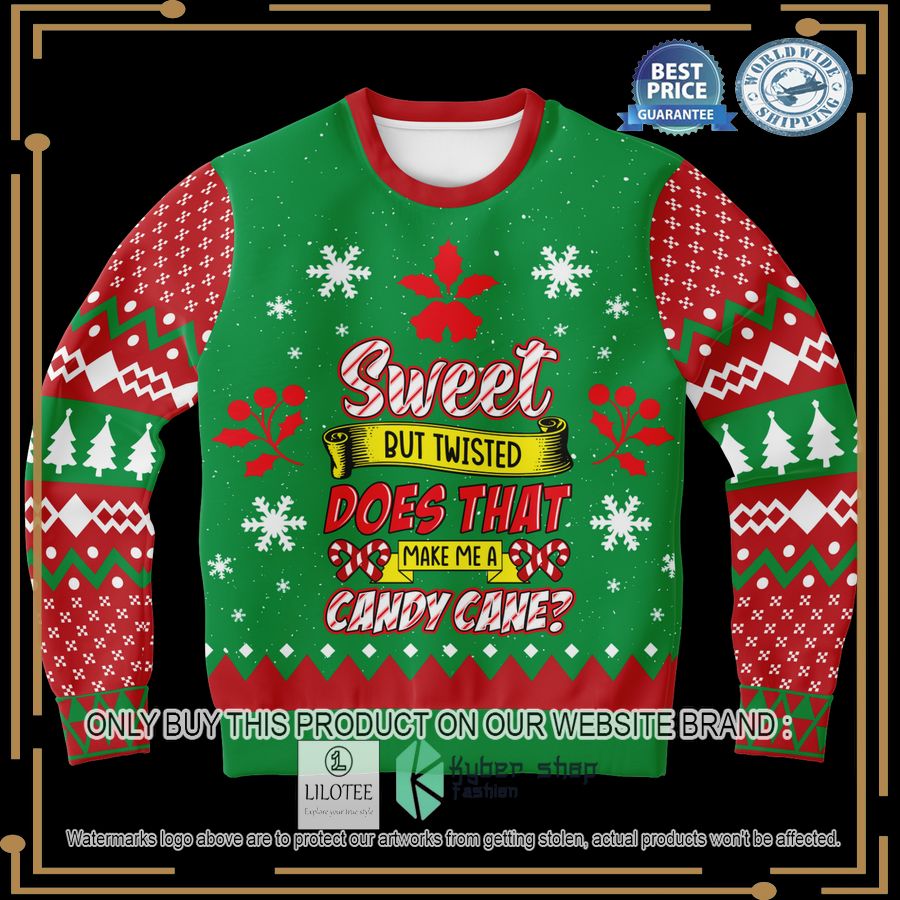 candy cane christmas sweater 1 15485