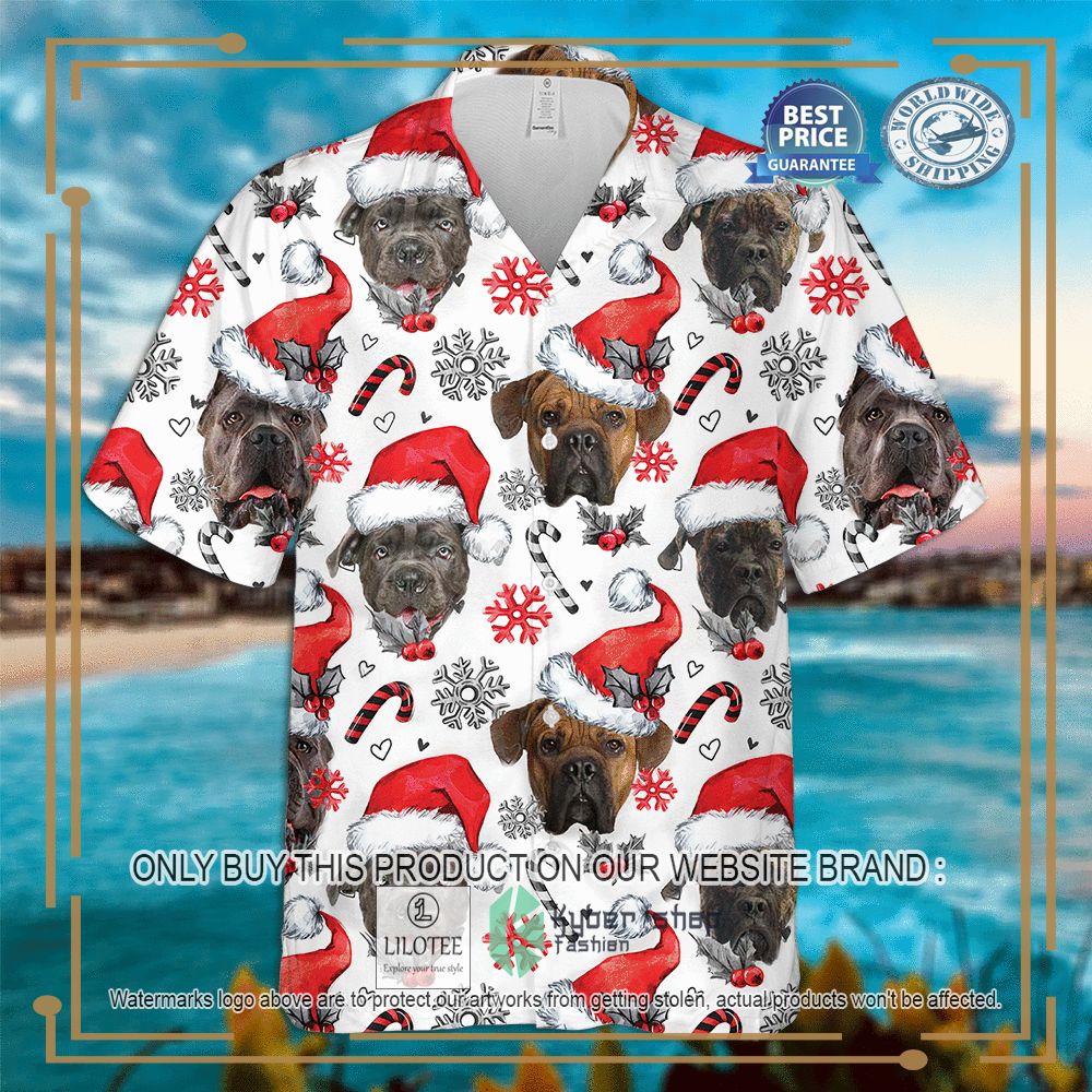 Cane Corso Christmas Hawaiian Shirt 4
