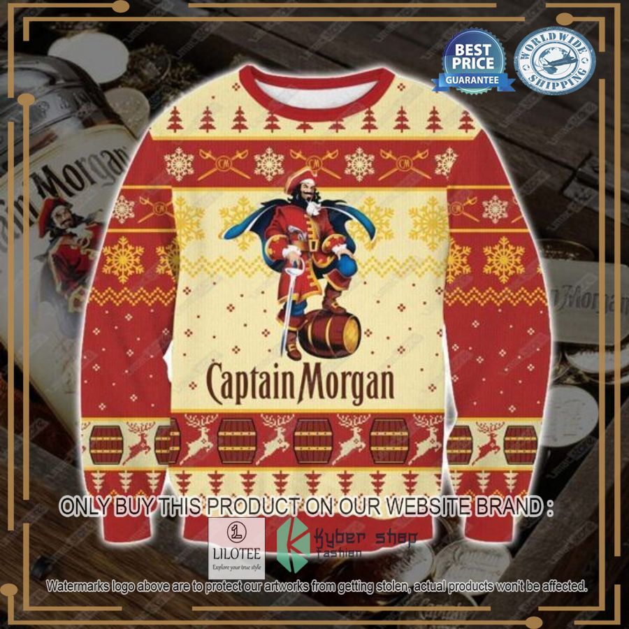 Captain Morgan Ugly Christmas Sweater - LIMITED EDITION 2