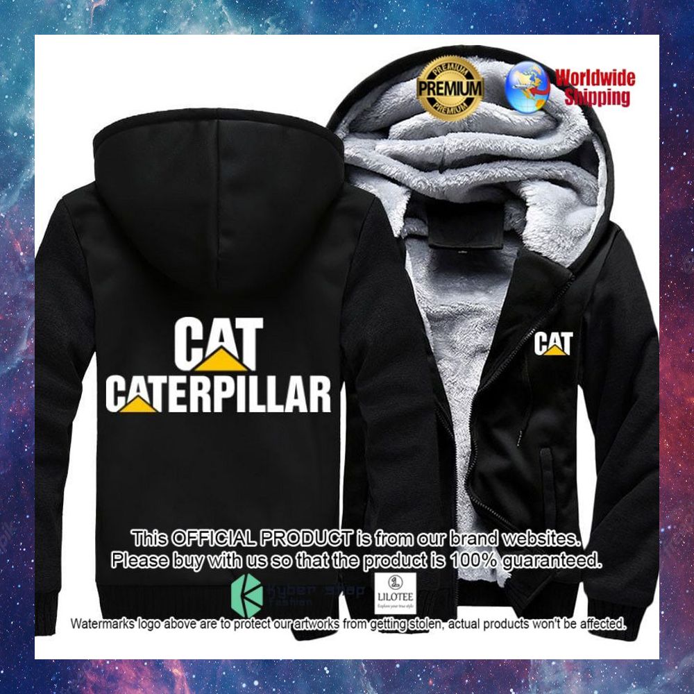 cat caterpillar 3d fleece hoodie 1 353
