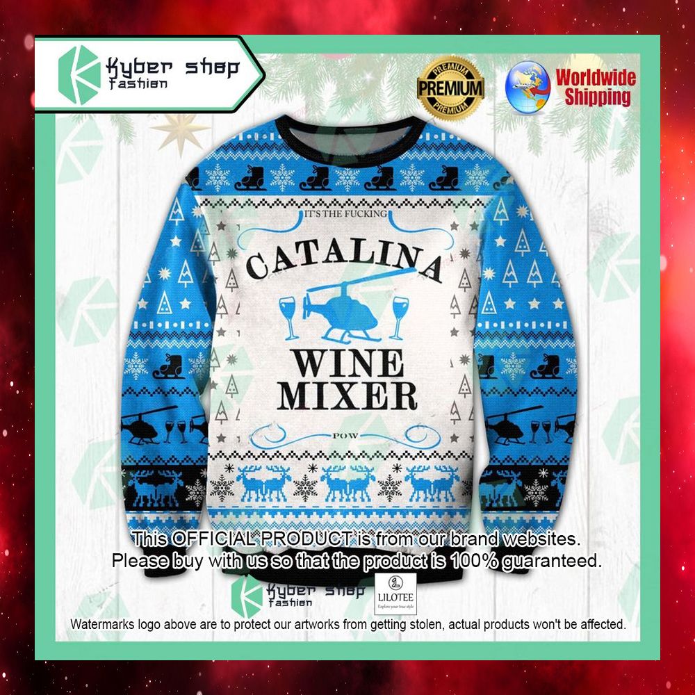 catalina wine mixer christmas sweater 1 686
