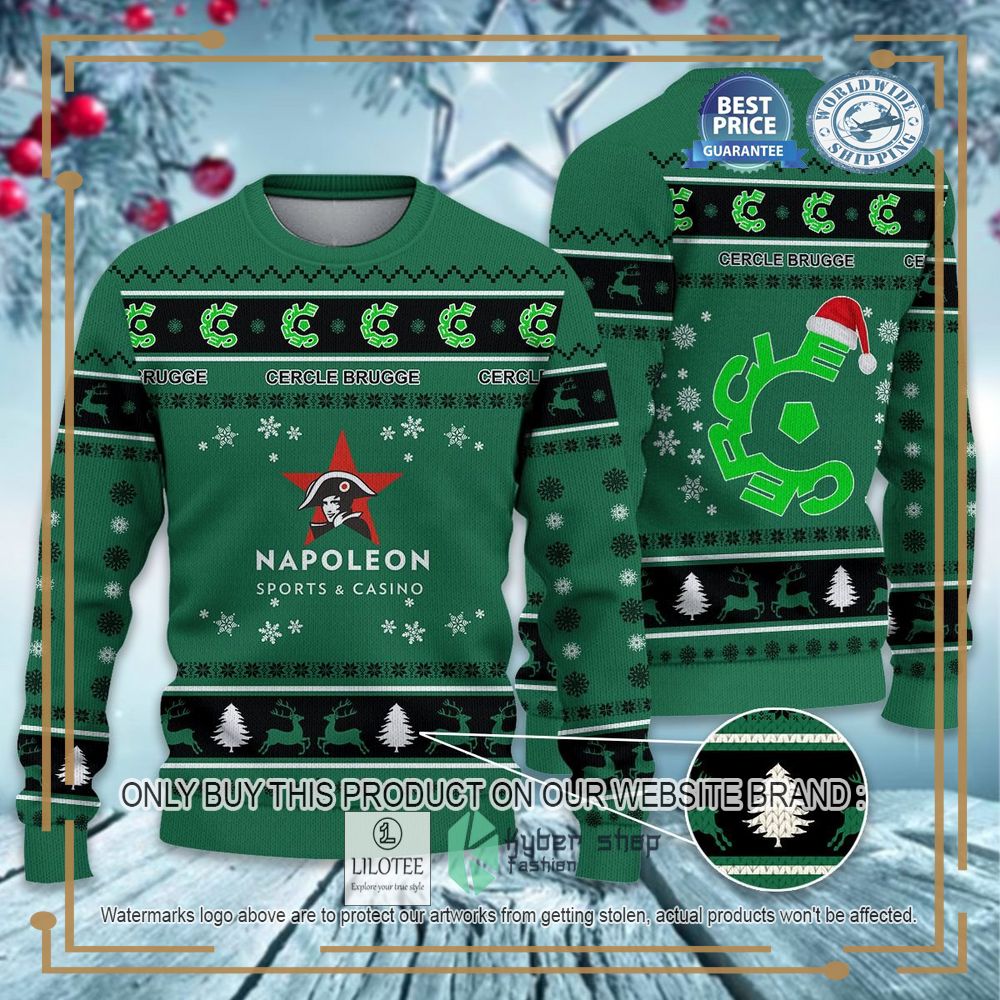 Cercle Brugge K.SV Ugly Christmas Sweater 6